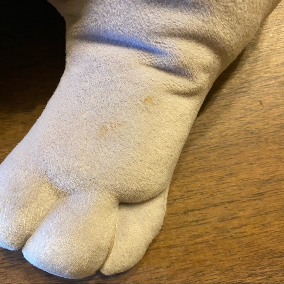 Tonka Vintage 1985 Pound Puppies Gray Brown Spots Large 18” - Picture 11 of 11